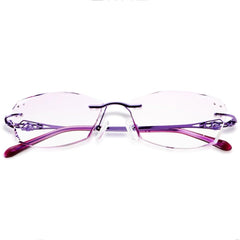 Rimless HD Diamond Cut Reading Glasses