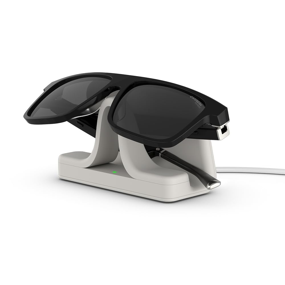 Smart Audio Square Sunglasses with Polarized Lenses