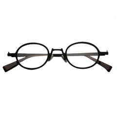EEUUNN Glasses Frames, Fashion Glasses, Oval, Small Frames For Men Women