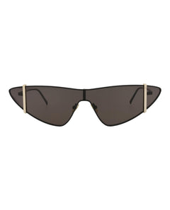 Saint Laurent Cat Eye-Frame Metal Sunglasses