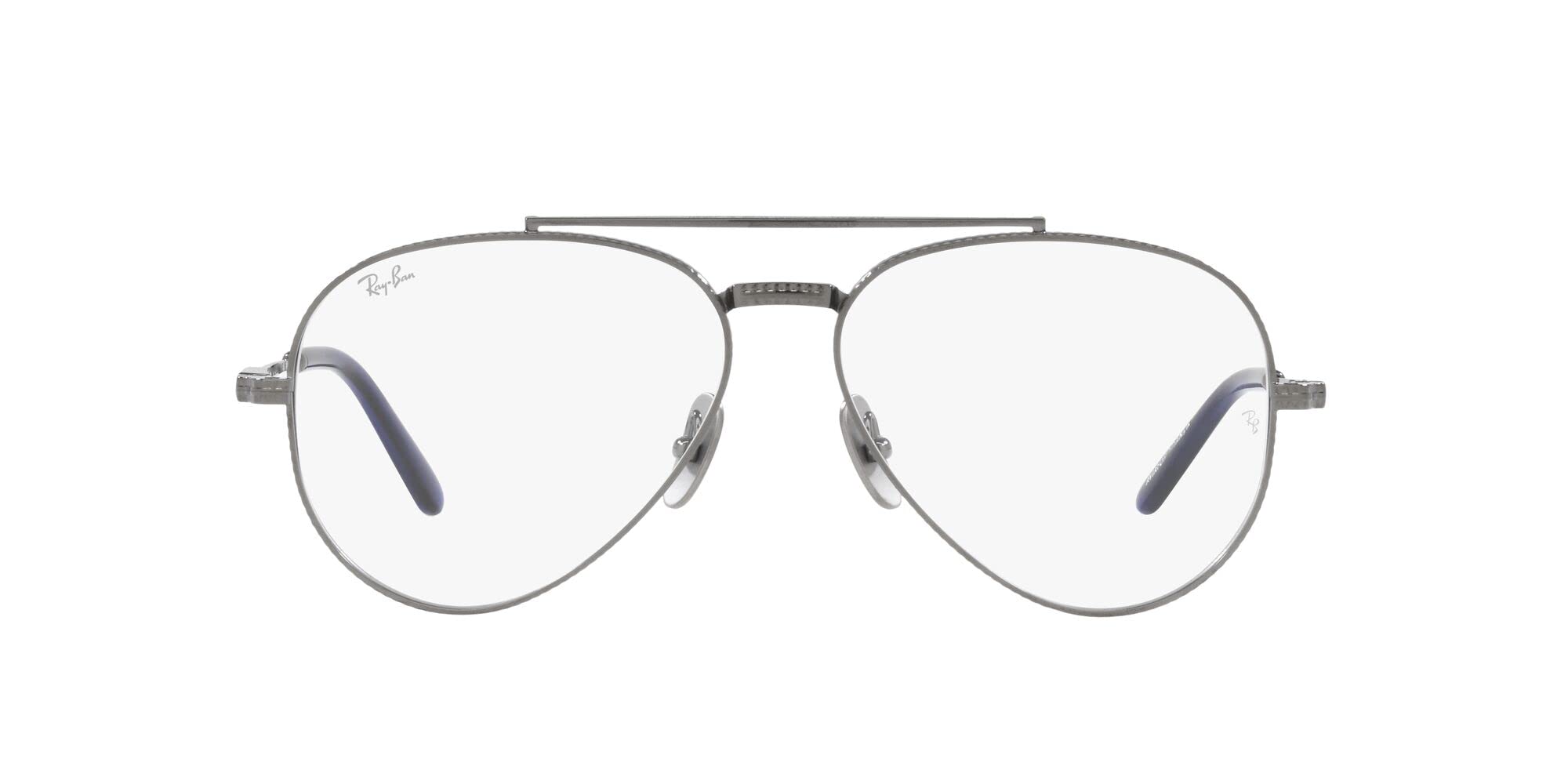 Ray-Ban unisex-adult Rx8225v Aviator Titanium Pilot Prescription Eyewear Frames