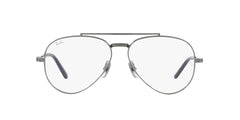 Ray-Ban unisex-adult Rx8225v Aviator Titanium Pilot Prescription Eyewear Frames