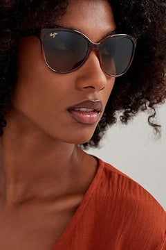 Maui Jim Polarized Women's 'Olu'Olu Cat Eye Sunglasses