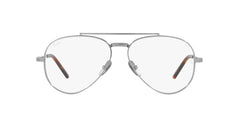 Ray-Ban unisex-adult Rx8225v Aviator Titanium Pilot Prescription Eyewear Frames