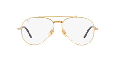 Ray-Ban unisex-adult Rx8225v Aviator Titanium Pilot Prescription Eyewear Frames