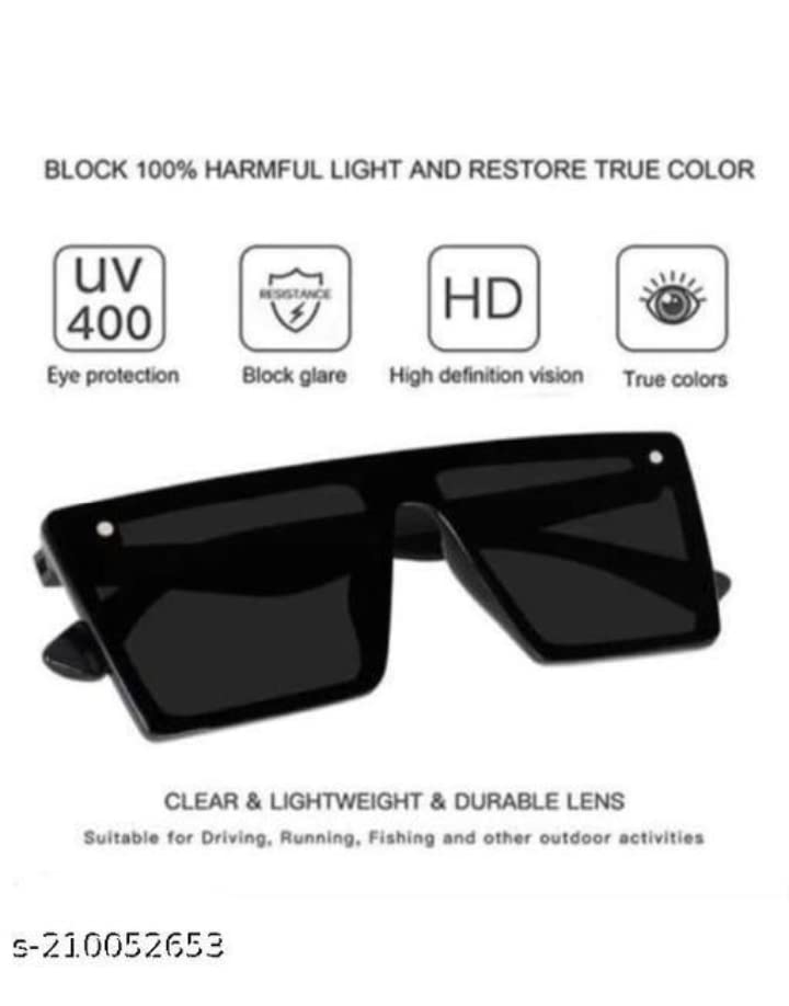 SQUARE UNISEX STYLISH SUNGLASSES (Free Sized) For Unisex