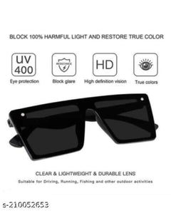 SQUARE UNISEX STYLISH SUNGLASSES (Free Sized) For Unisex