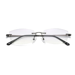 Rimless Blue Light Blocking Reading Glasses