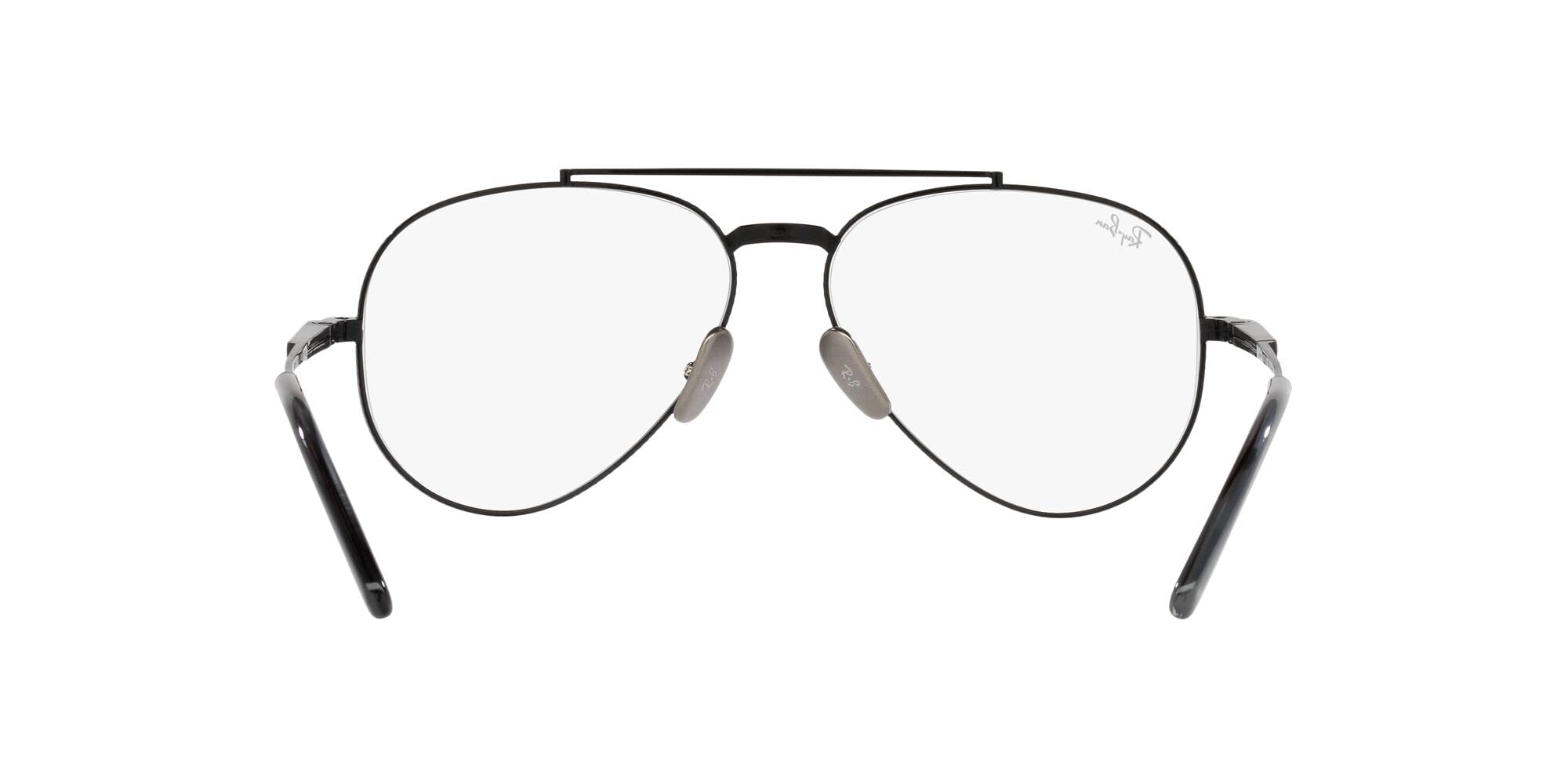 Ray-Ban unisex-adult Rx8225v Aviator Titanium Pilot Prescription Eyewear Frames