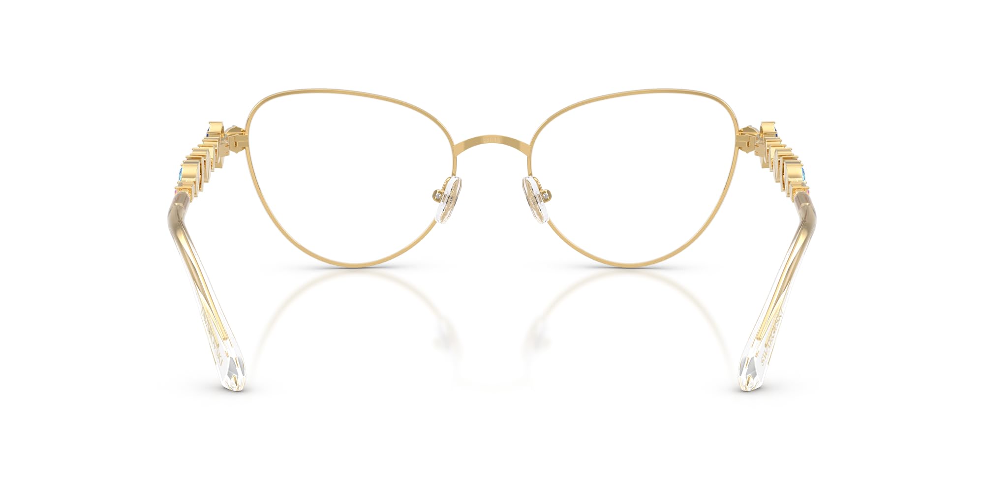 Swarovski womens Sk1024 Cat Eye Prescription Eyewear Frames