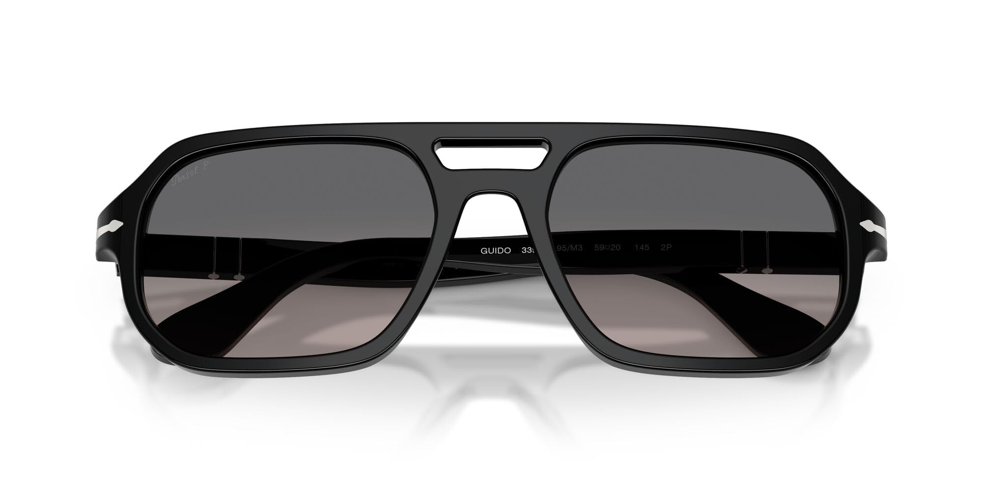 Persol Unisex Po3393s Guido Square Sunglasses