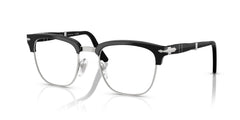 Persol PO3375V Prescription Eyewear Frames, Black/Demo Lens, 50 mm