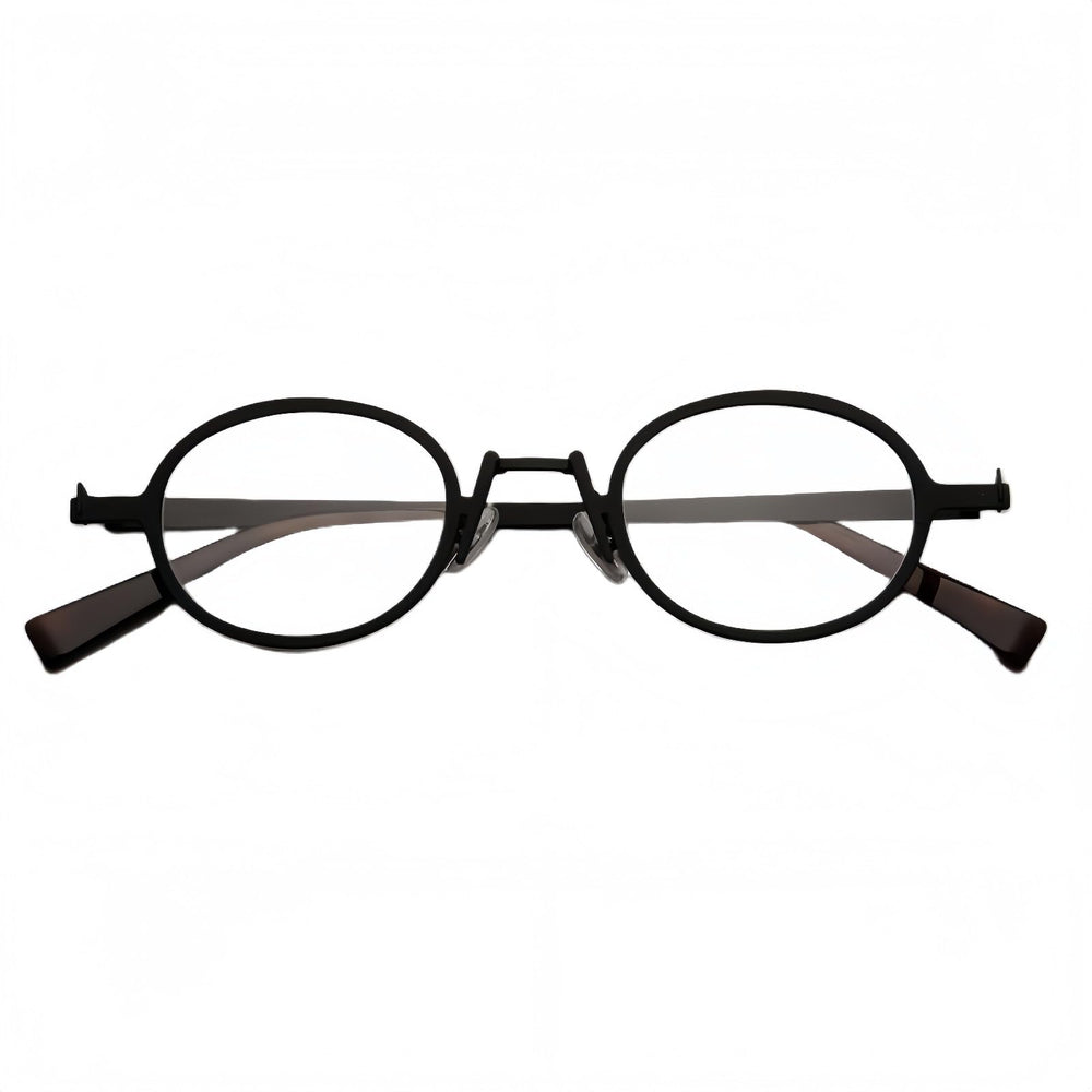 EEUUNN Glasses Frames, Fashion Glasses, Oval, Small Frames For Men Women