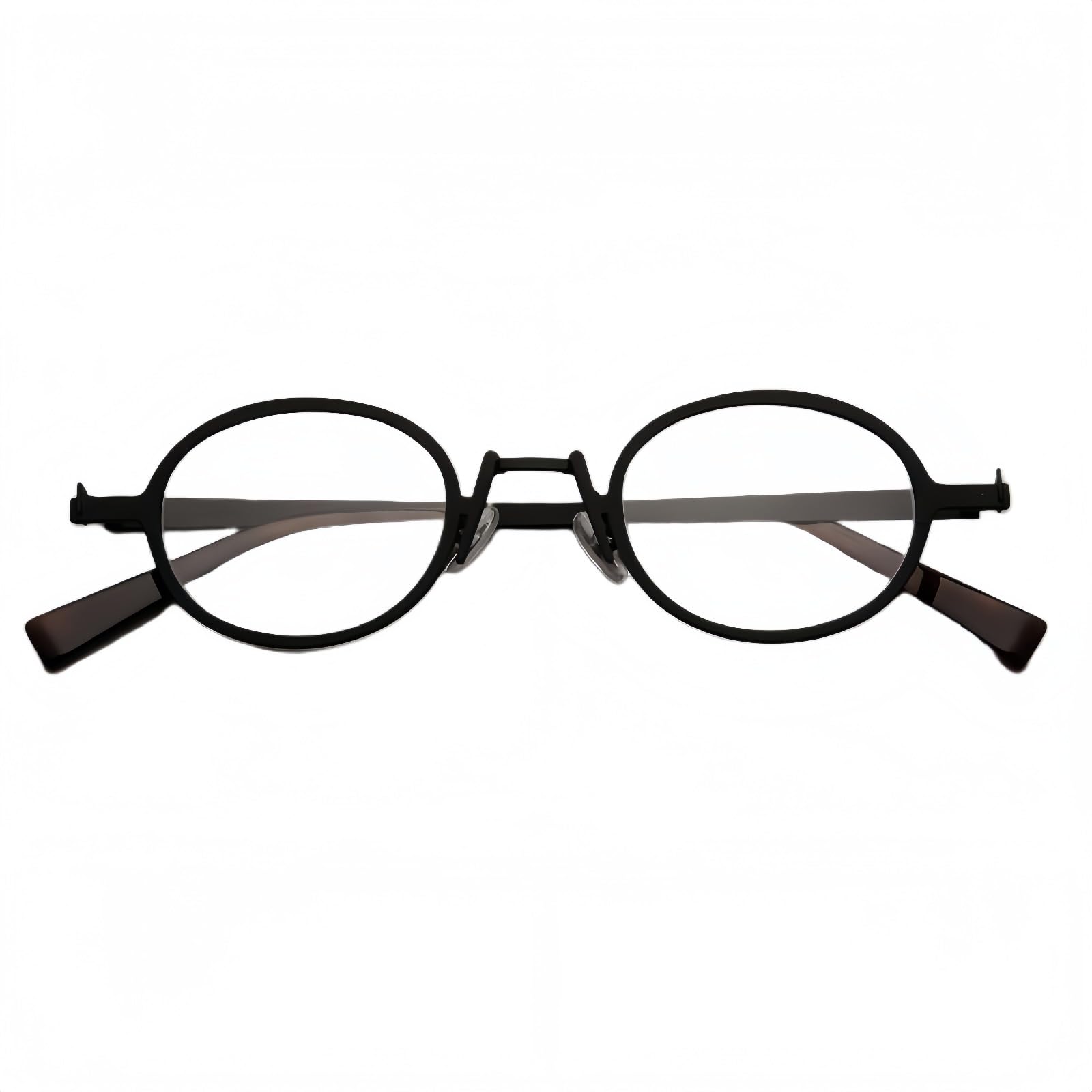 EEUUNN Glasses Frames, Fashion Glasses, Oval, Small Frames For Men Women