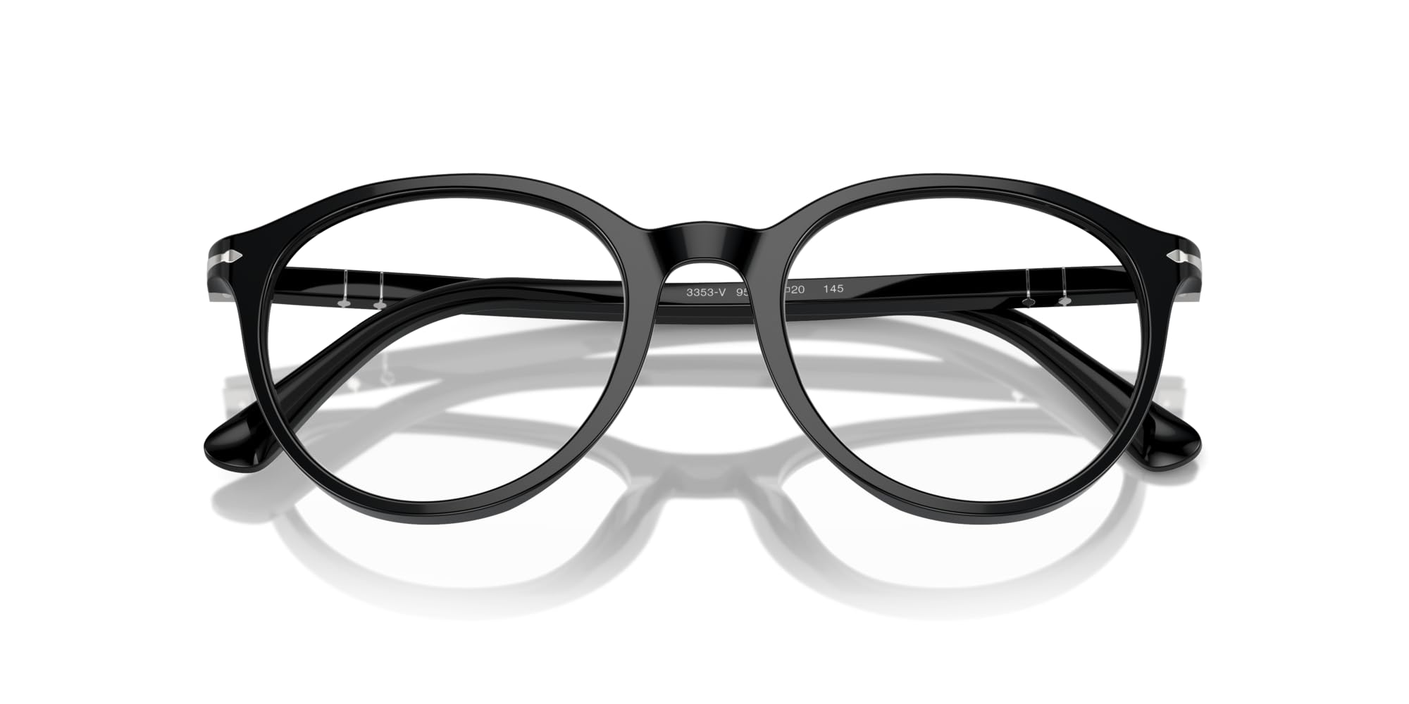 Persol womens Po3353v Round Sunglasses