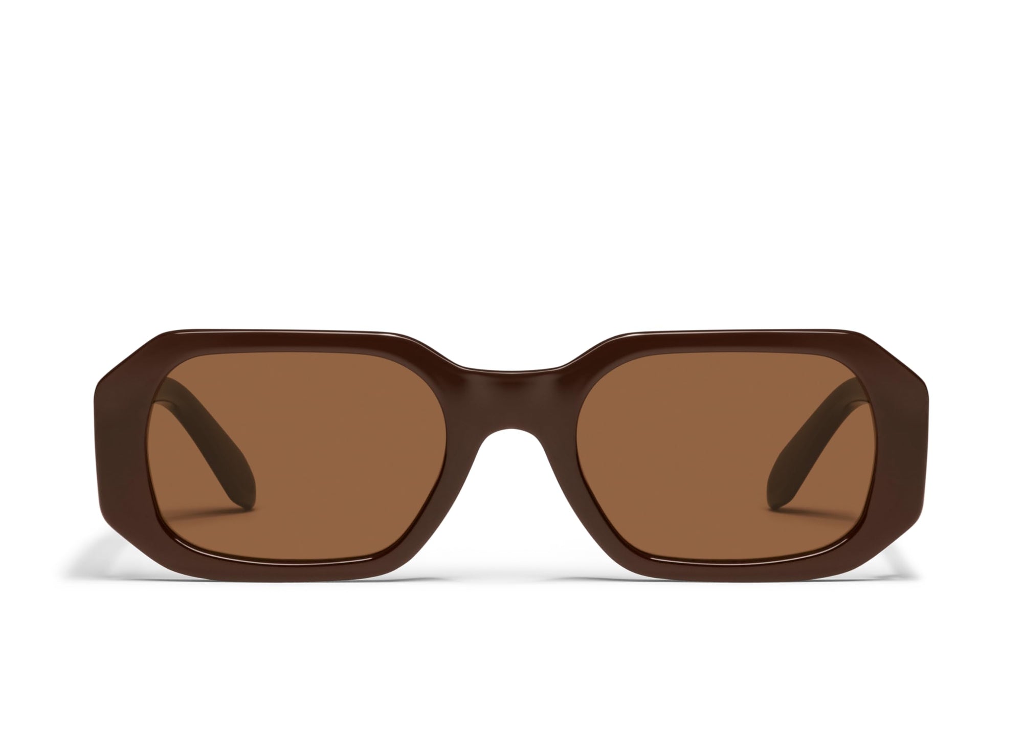 Quay - Womens Sunglasses, Polarized Square Lenses with UV Protection (Vibe Check)