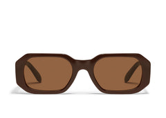 Quay - Womens Sunglasses, Polarized Square Lenses with UV Protection (Vibe Check)