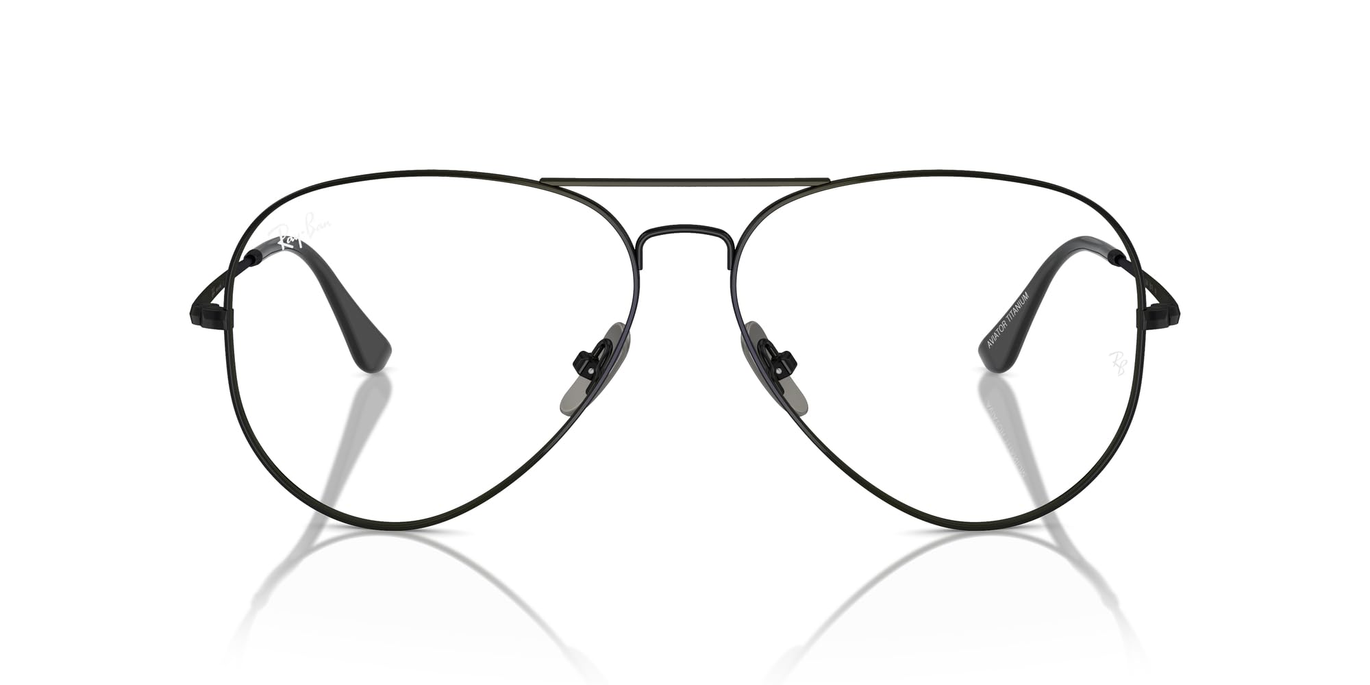 Ray-Ban Rx8789 Aviator Titanium Prescription Eyewear Frames