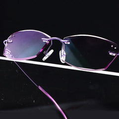 Rimless HD Diamond Cut Reading Glasses
