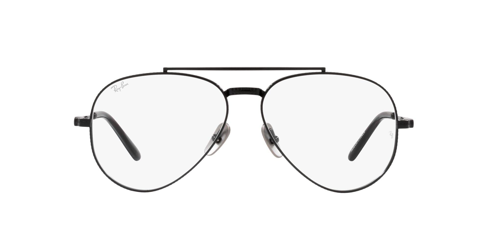 Ray-Ban unisex-adult Rx8225v Aviator Titanium Pilot Prescription Eyewear Frames