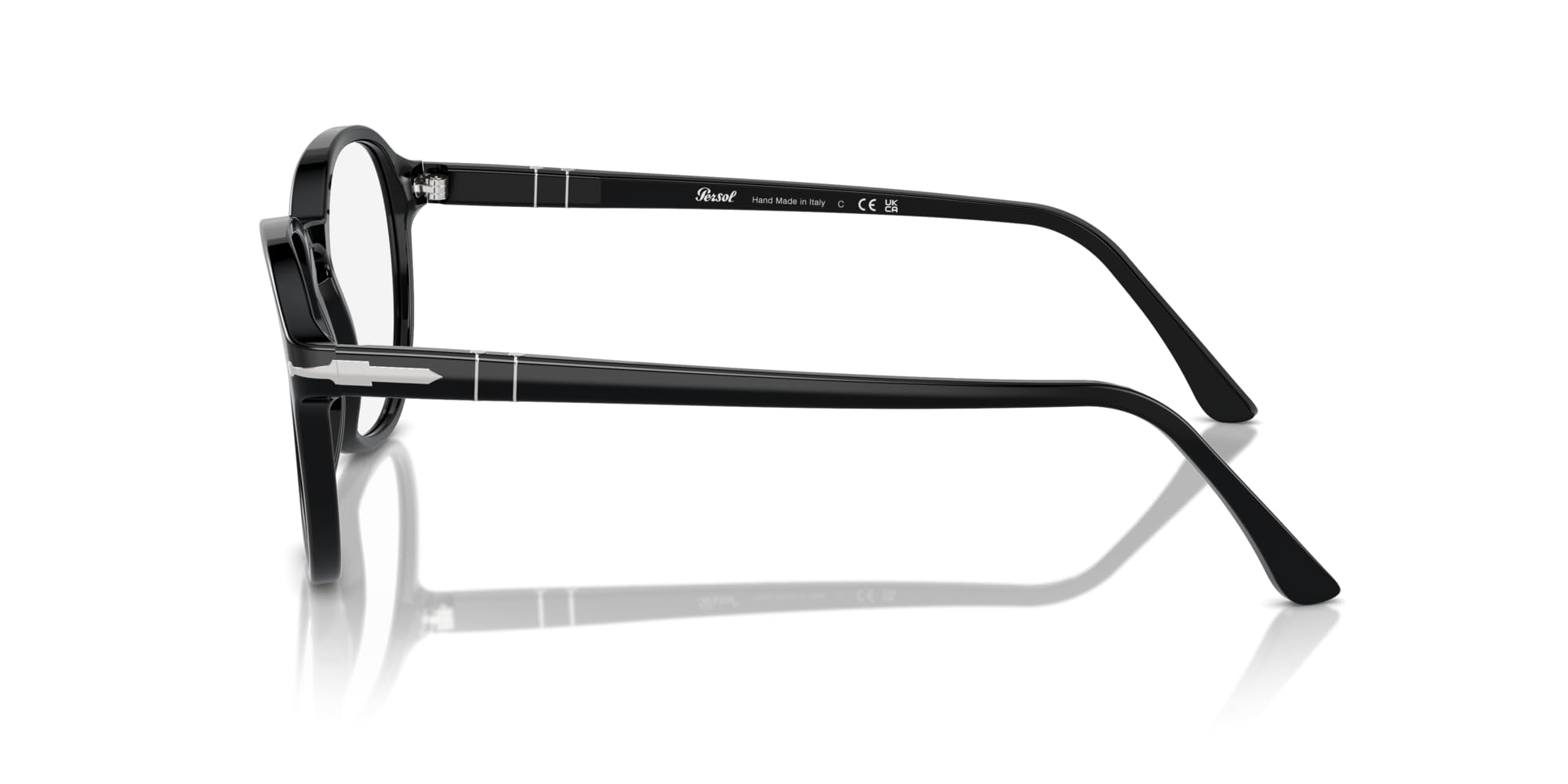 Persol womens Po3343v Round Sunglasses