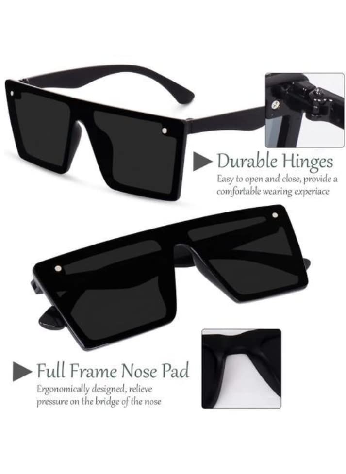 SQUARE UNISEX STYLISH SUNGLASSES (Free Sized) For Unisex
