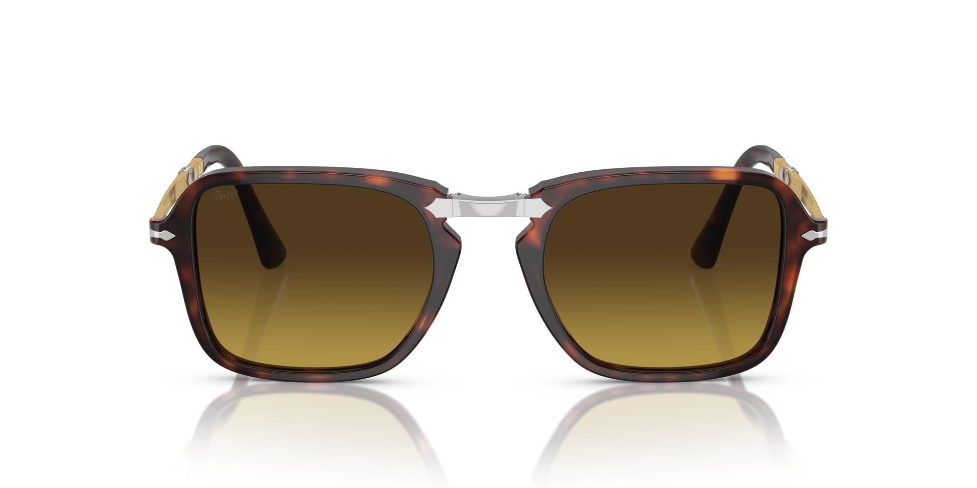 Persol mens Po3330s Rectangular Sunglasses