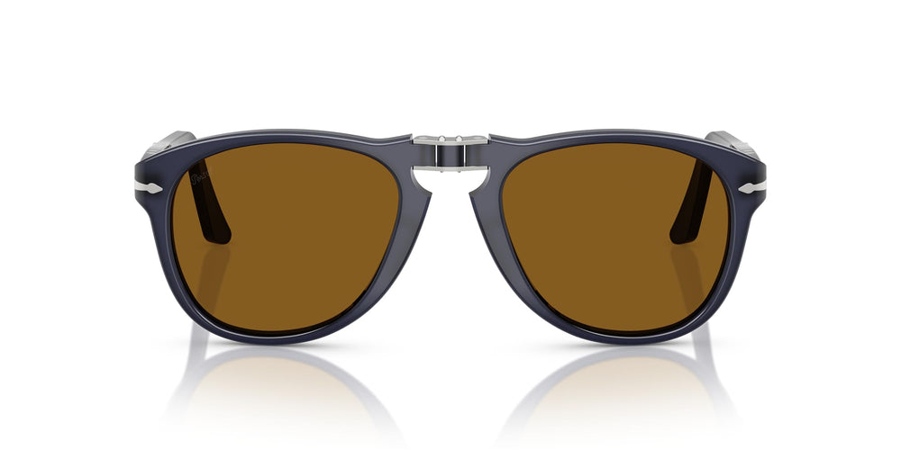 Persol mens Po0714 Folding Aviator Sunglasses