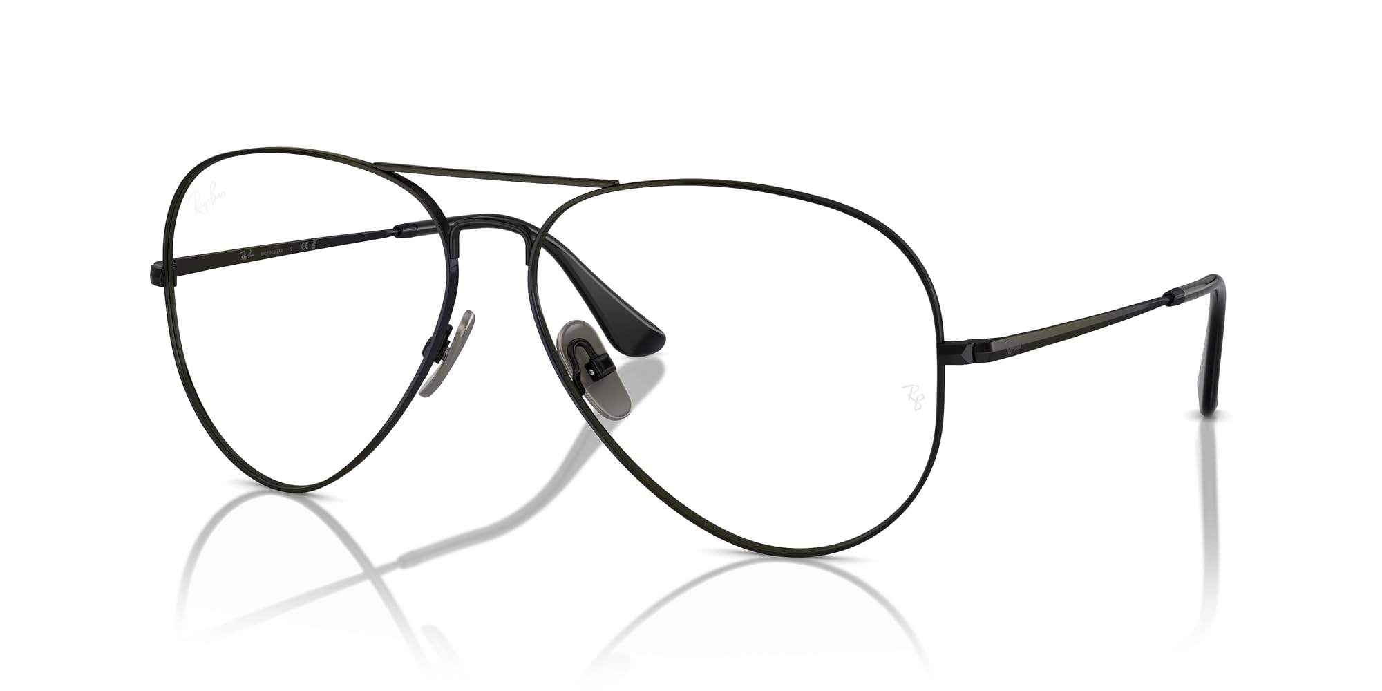 Ray-Ban Rx8789 Aviator Titanium Prescription Eyewear Frames