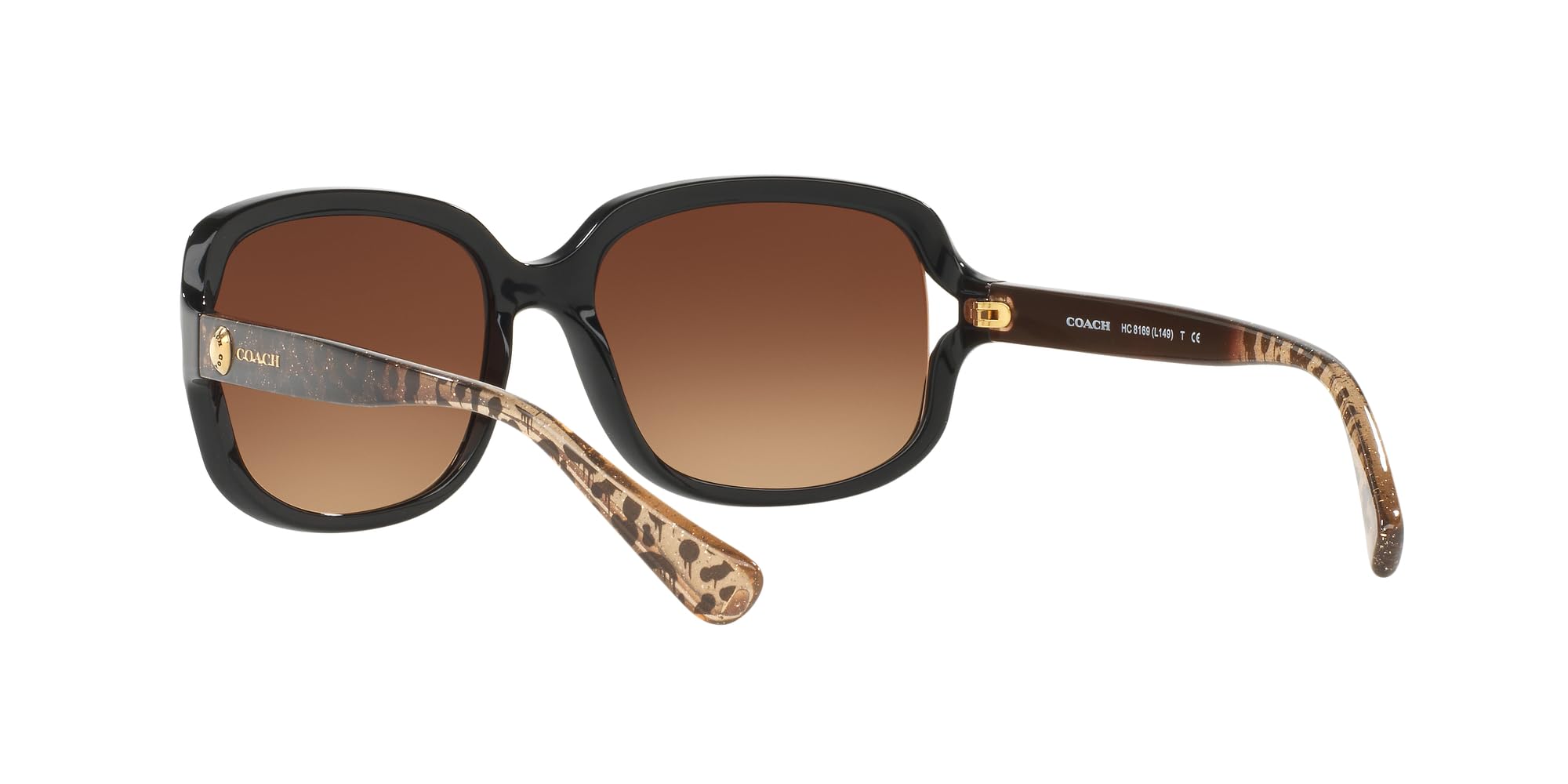 Woman Brown Gradient Lenses