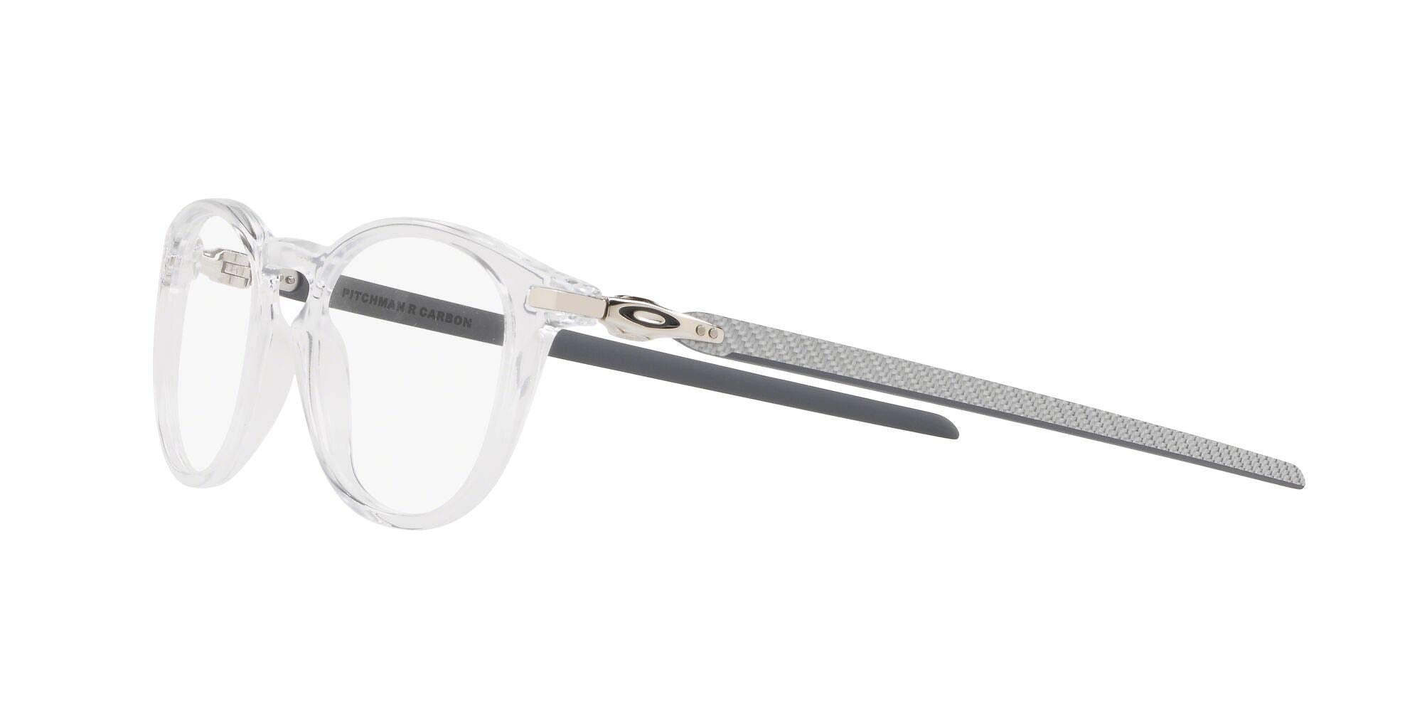 Oakley mens Ox8149 Pitchman R Carbon Round Prescription Eyewear Frames
