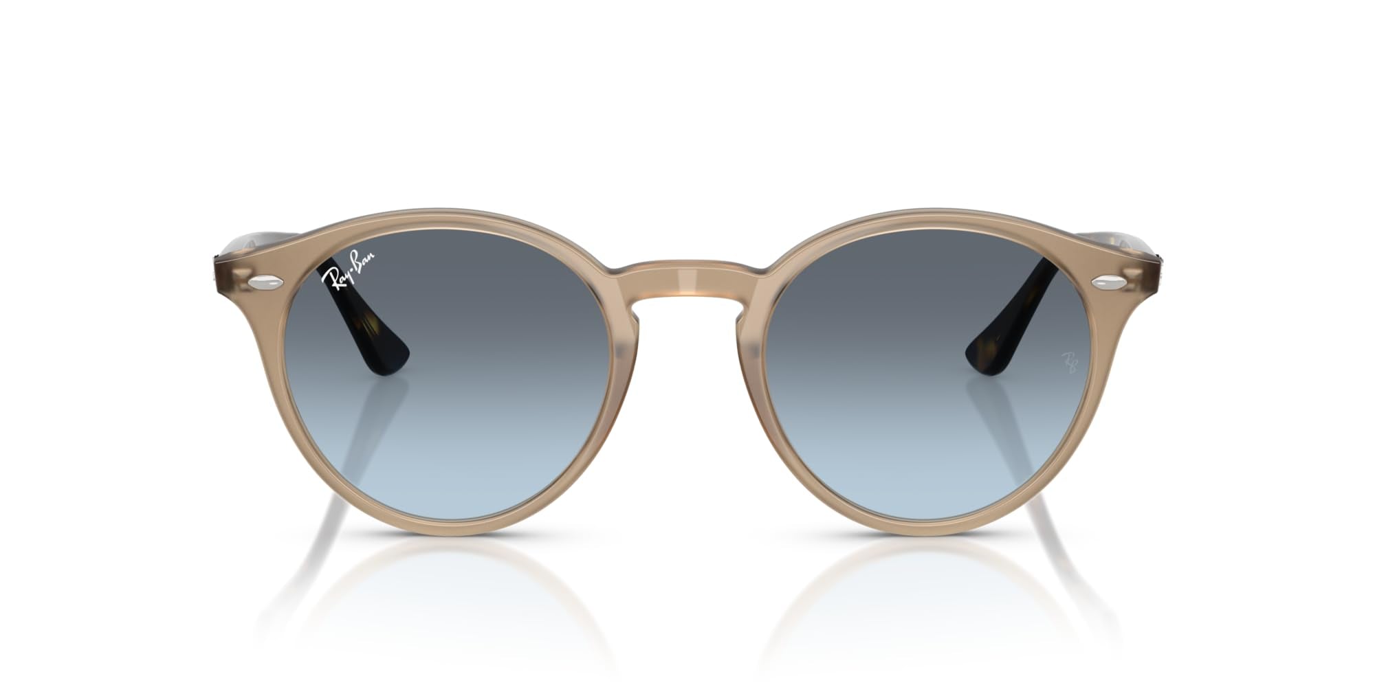 Ray-Ban womens Rb2180 Round Sunglasses