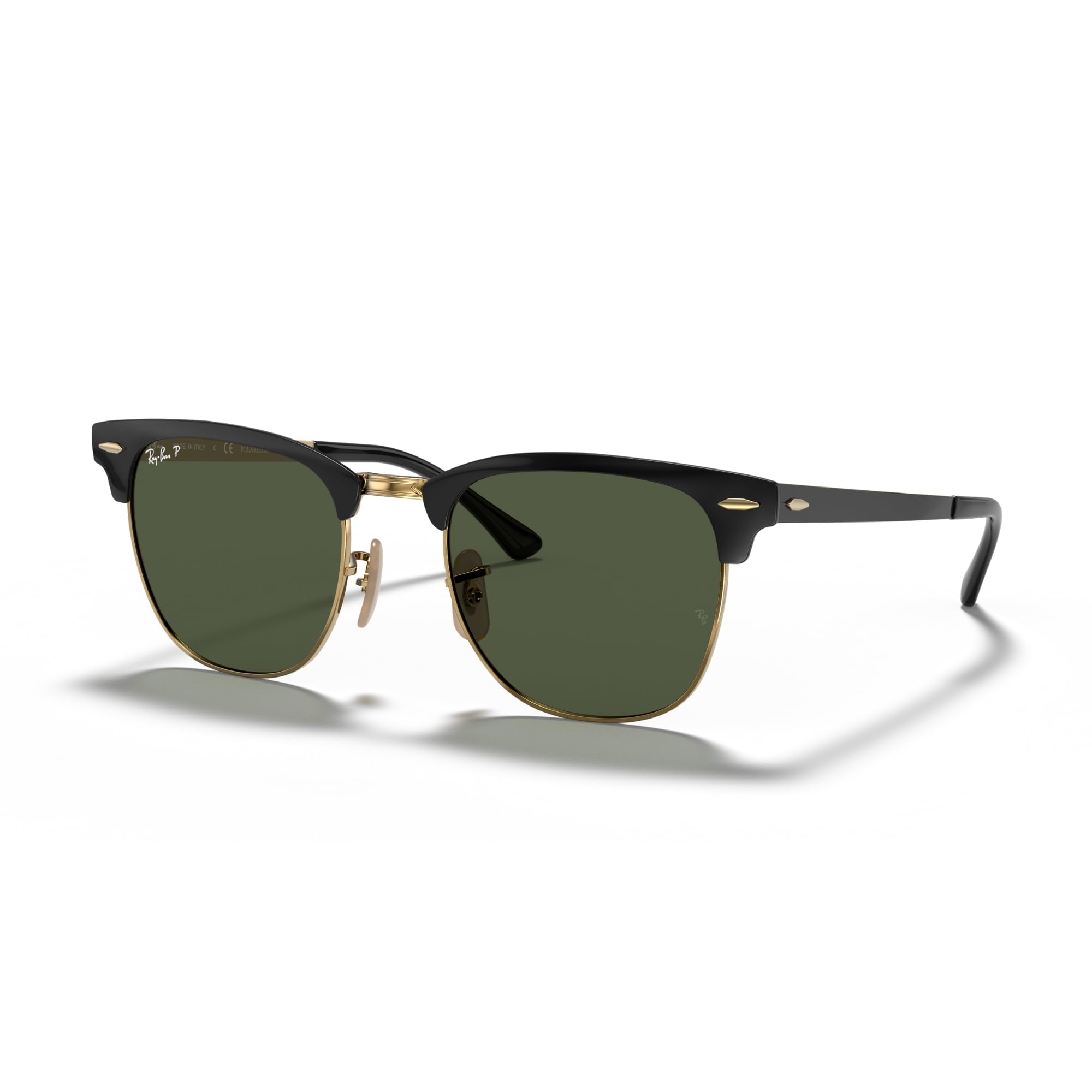 Ray-Ban RB3716 Clubmaster Metal Square Sunglasses
