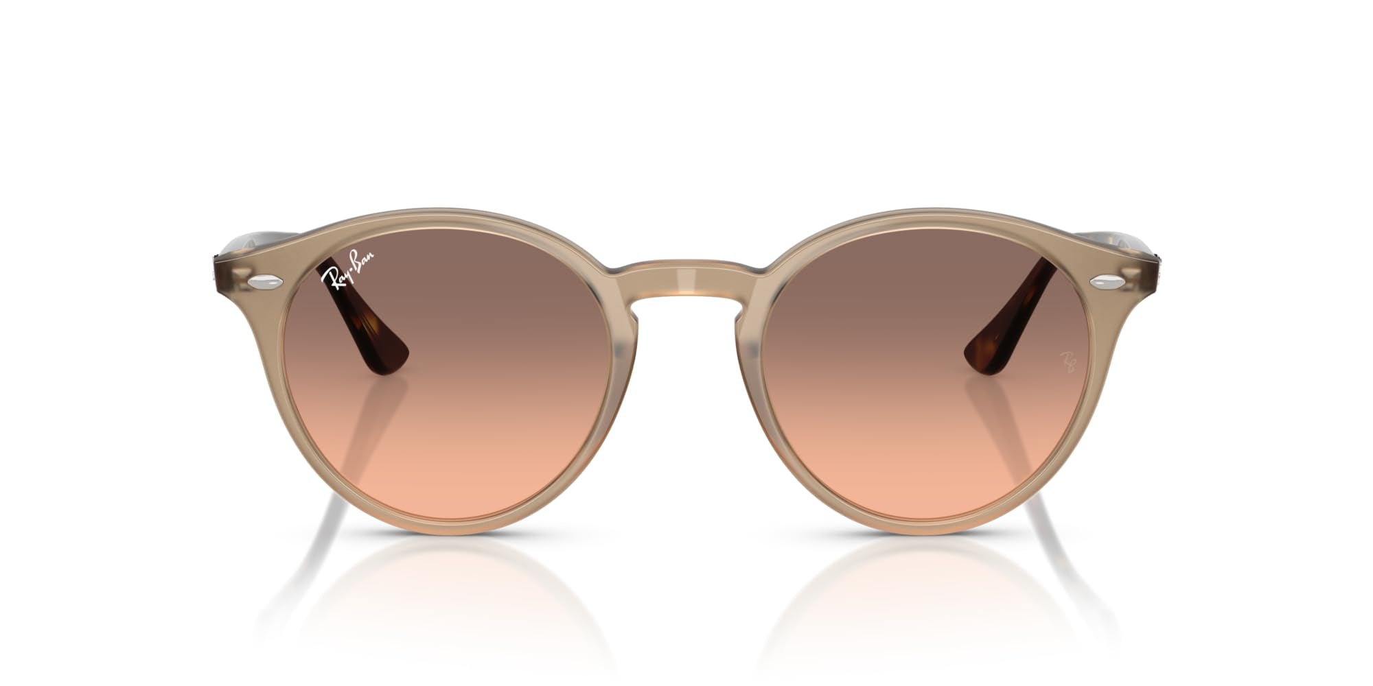 Ray-Ban womens Rb2180 Round Sunglasses