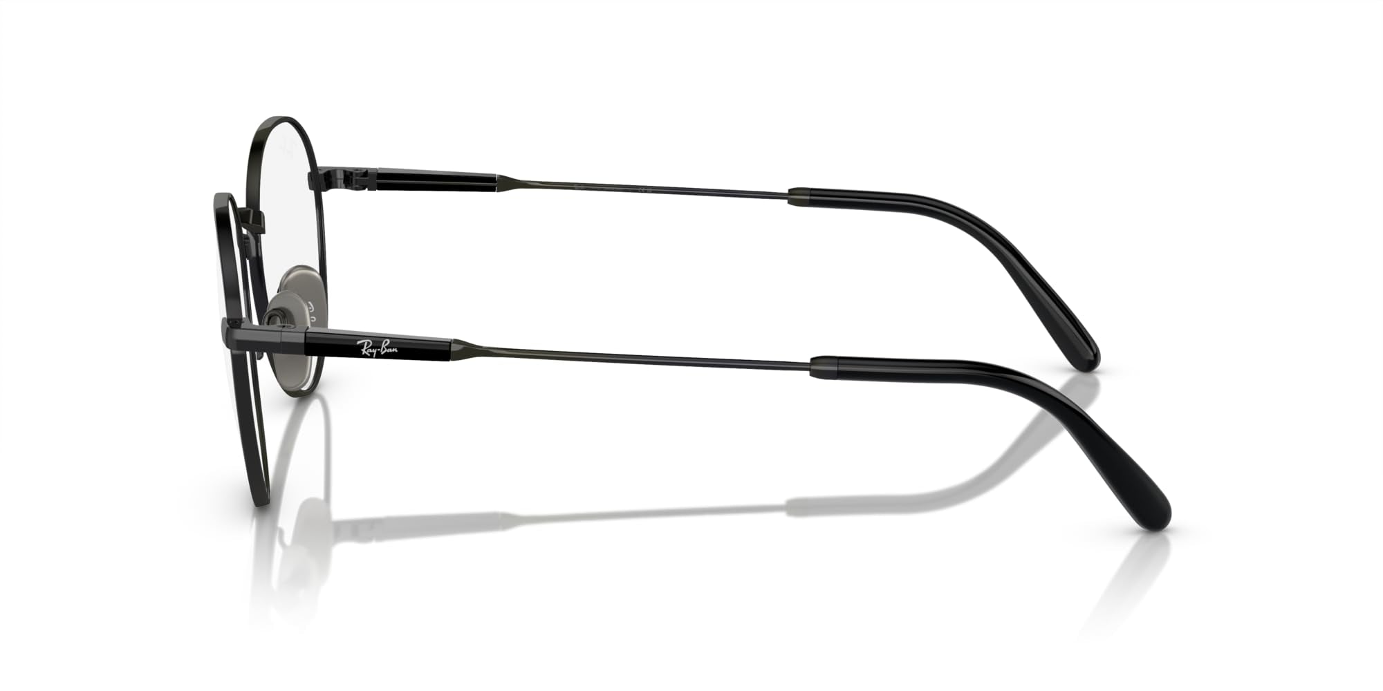 Ray-Ban Unisex Rx8782 David Titanium Round Prescription Eyewear Frames