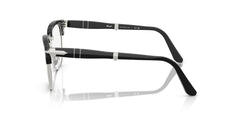Persol PO3375V Prescription Eyewear Frames, Black/Demo Lens, 50 mm