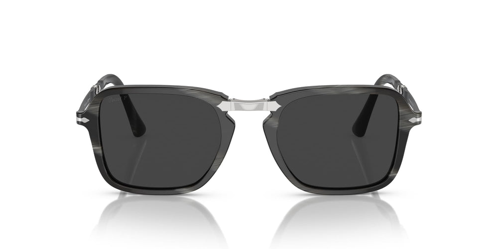 Persol mens Po3330s Rectangular Sunglasses