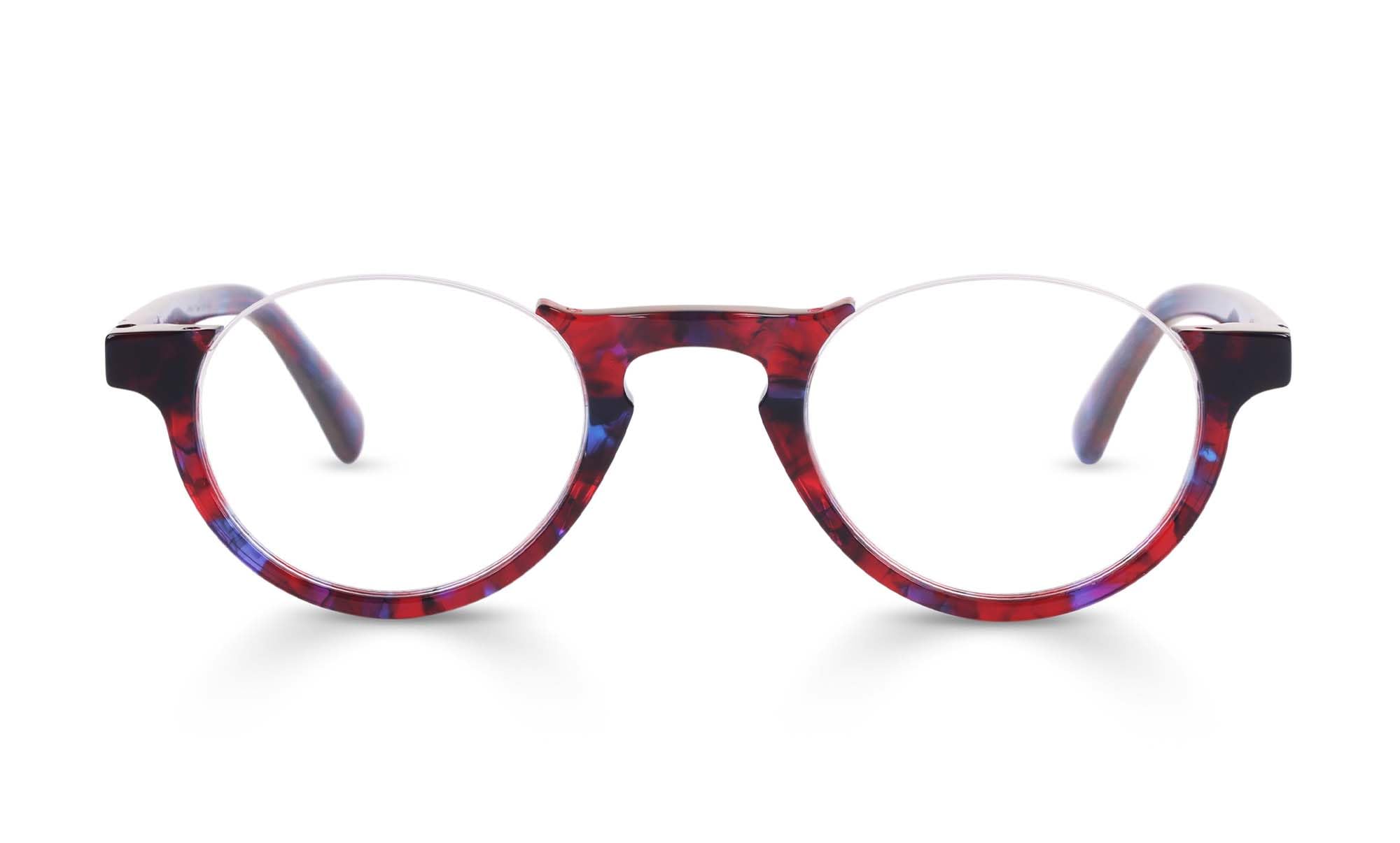 eyebobs - Vice Chair | Premium Reading Glasses for Men and Women | Half Rim Frame