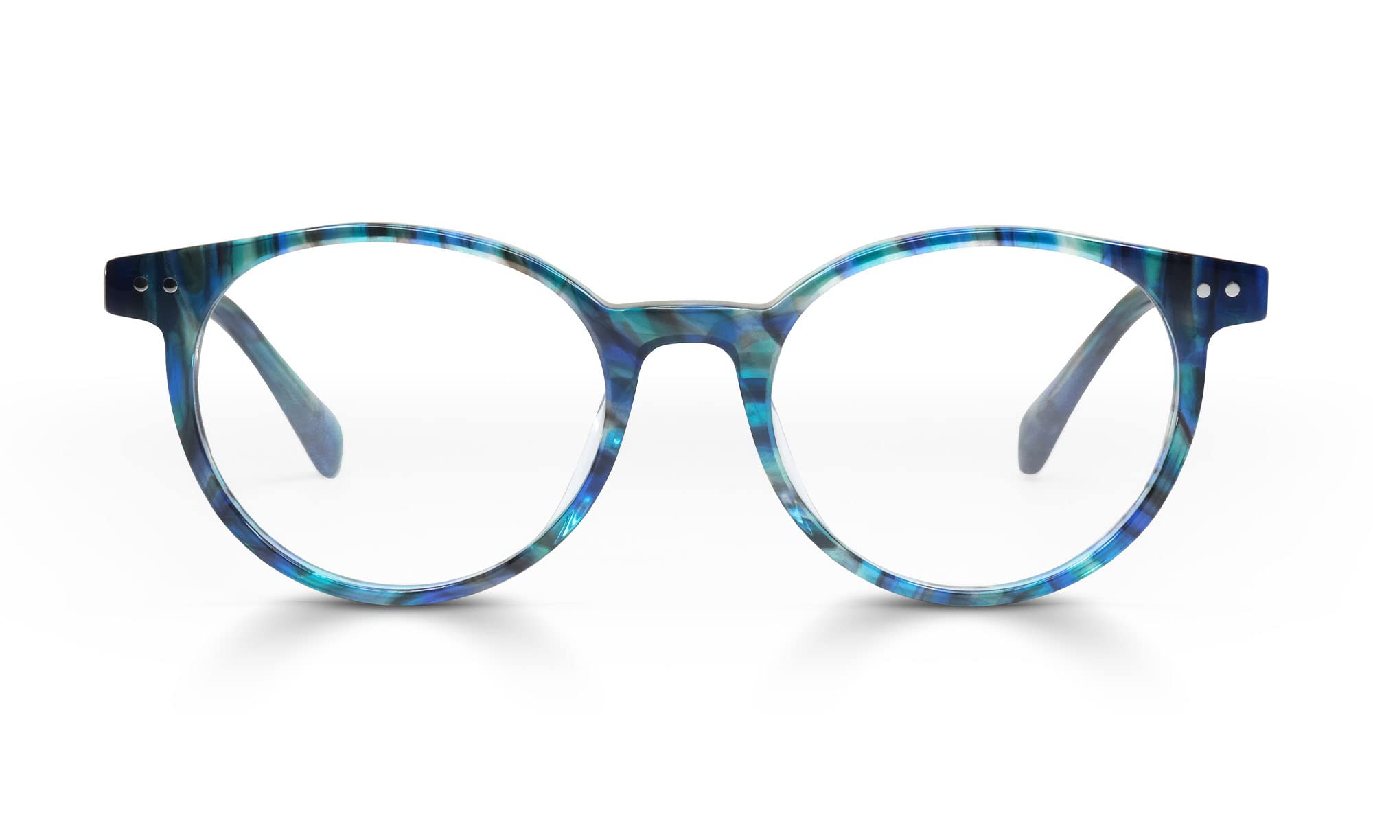 eyebobs - Case Closed | Premium Reading Glasses for Men and Women | Round Frame