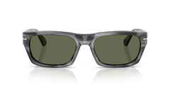 Persol Unisex Po3398s Rectangular Sunglasses