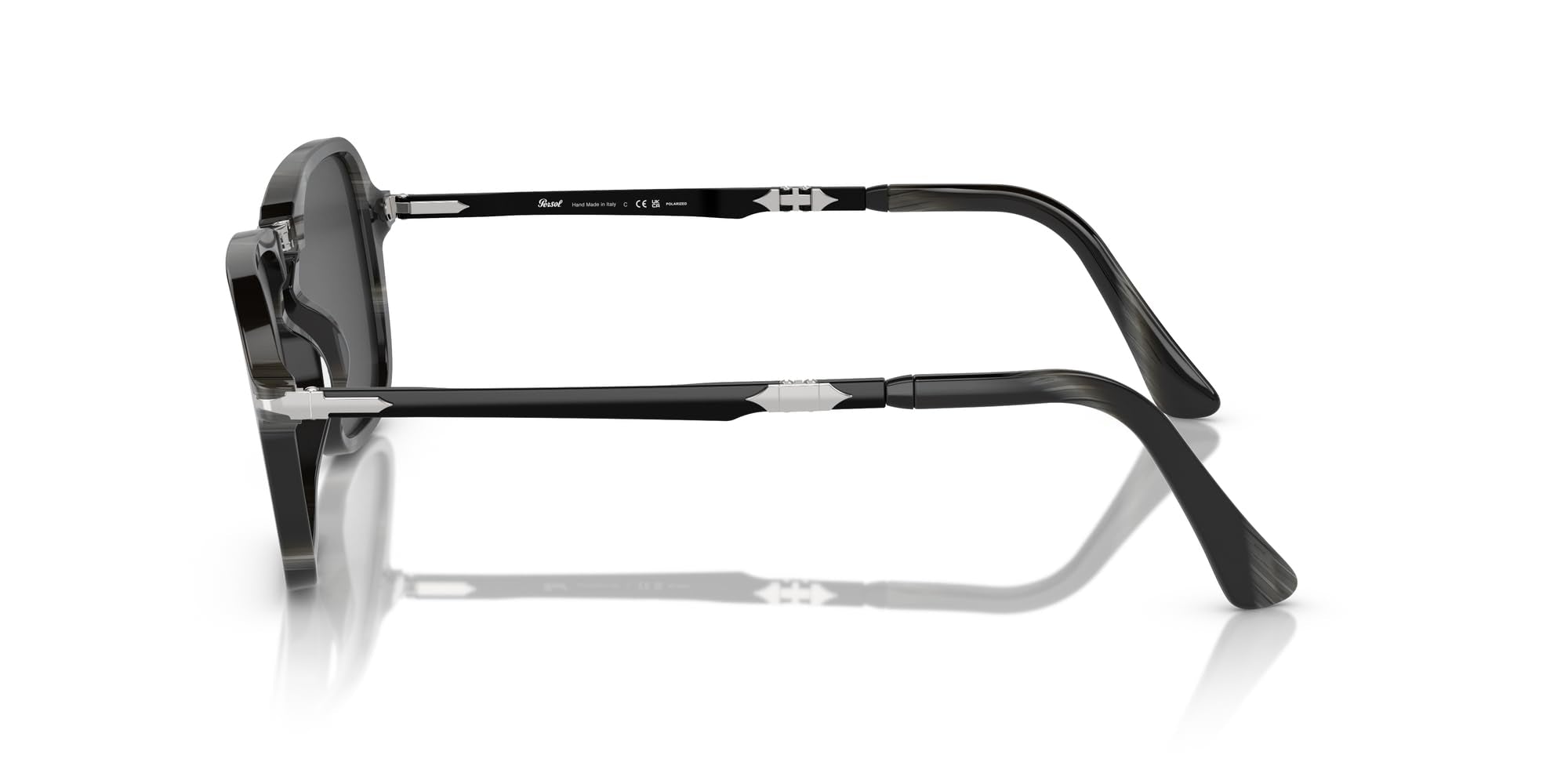 Persol mens Po3330s Rectangular Sunglasses