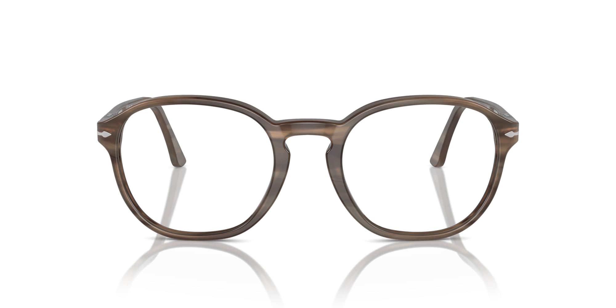 Persol womens Po3343v Round Sunglasses