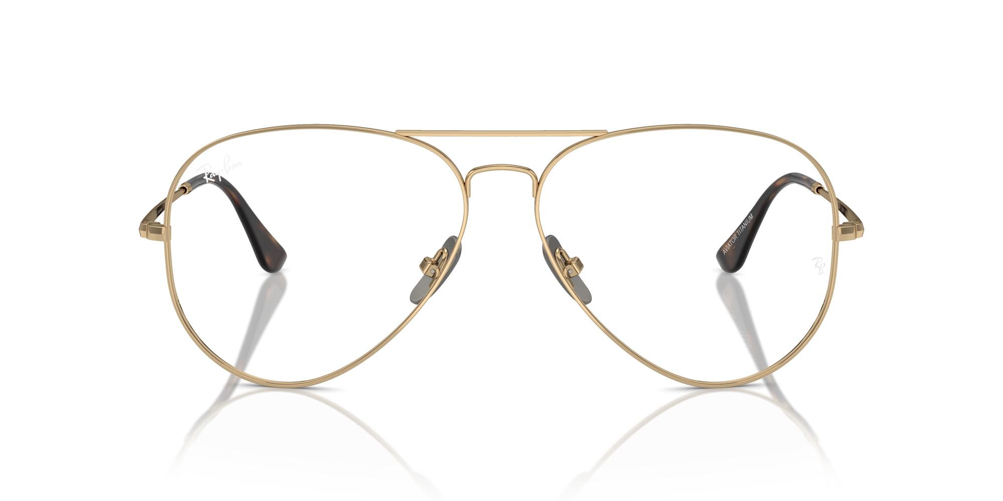 Ray-Ban Rx8789 Aviator Titanium Prescription Eyewear Frames
