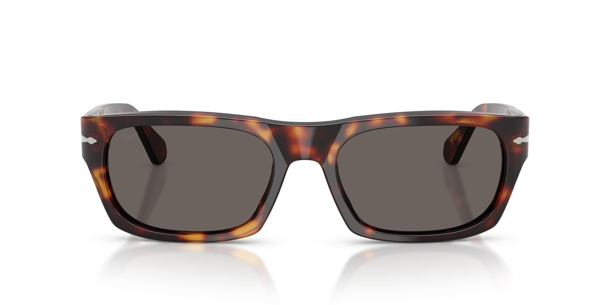 Persol Unisex Po3398s Rectangular Sunglasses