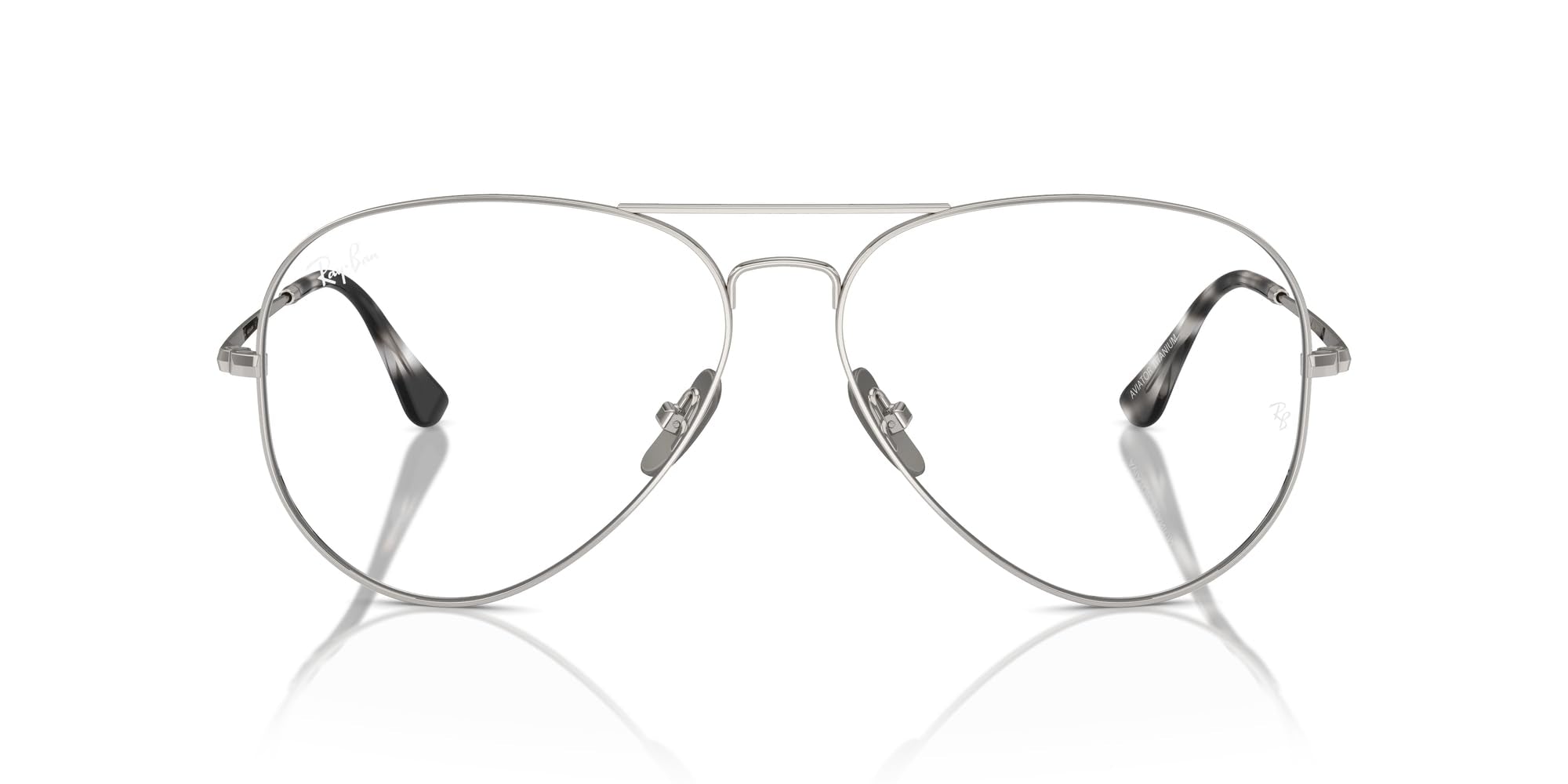Ray-Ban Rx8789 Aviator Titanium Prescription Eyewear Frames