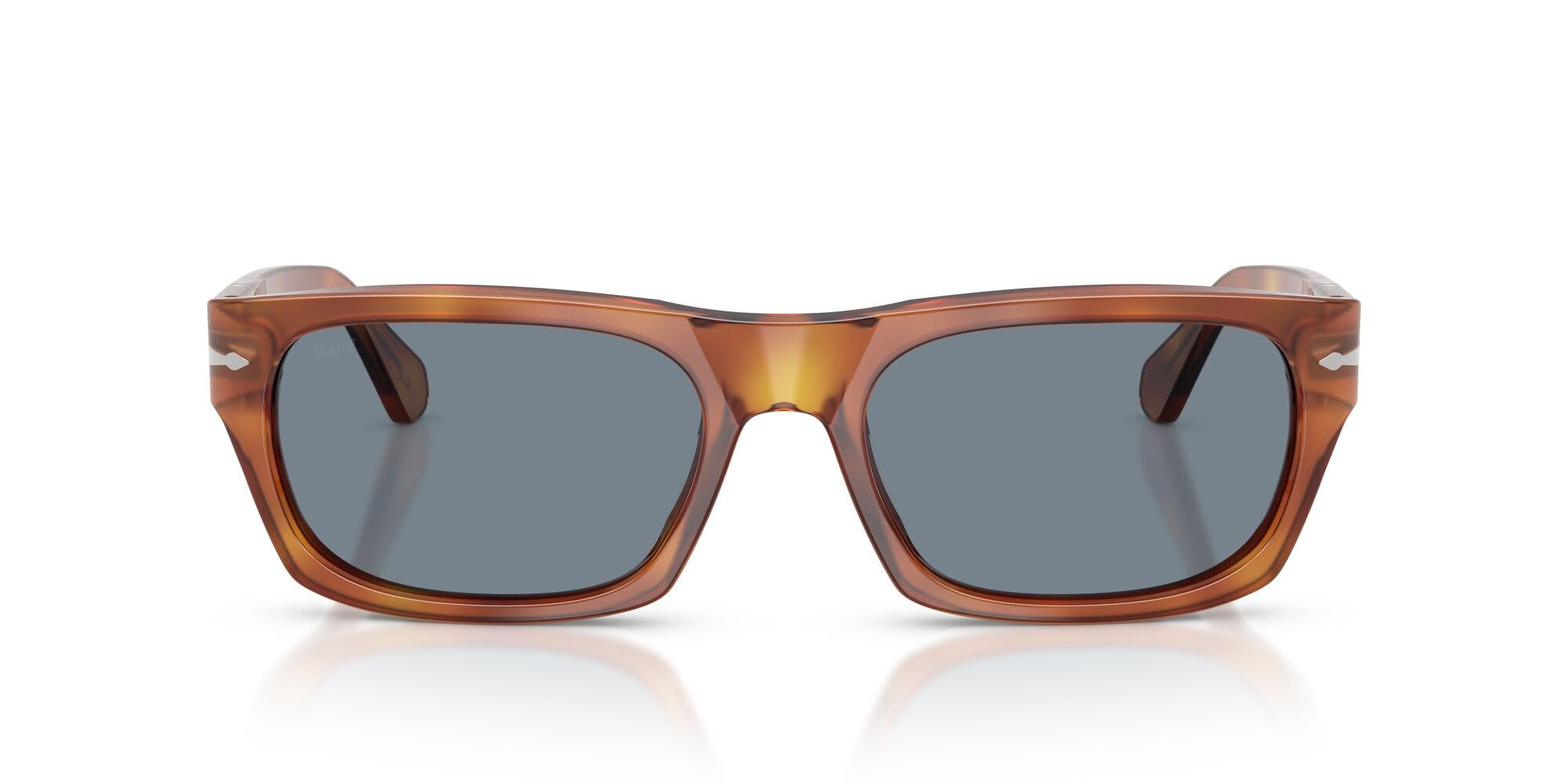 Persol Unisex Po3398s Rectangular Sunglasses