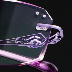 Rimless HD Diamond Cut Reading Glasses
