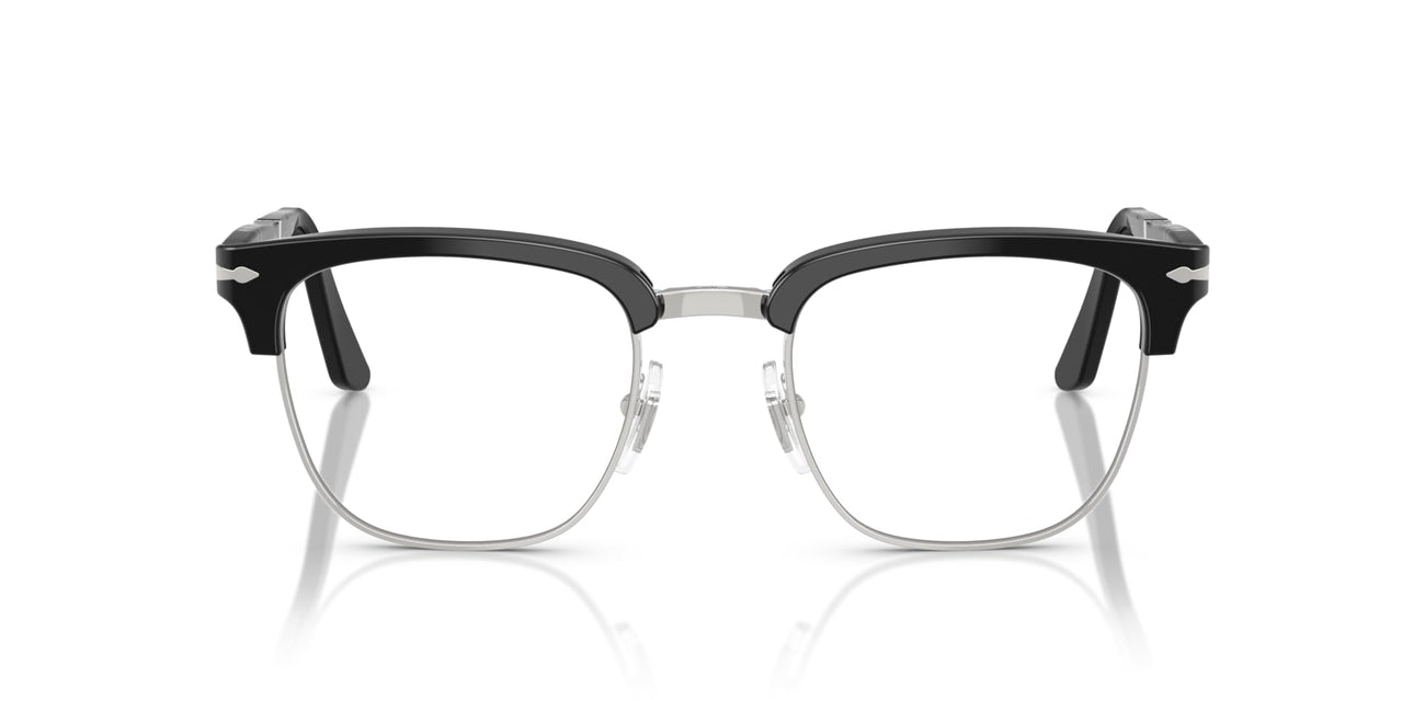 Persol PO3375V Prescription Eyewear Frames, Black/Demo Lens, 50 mm