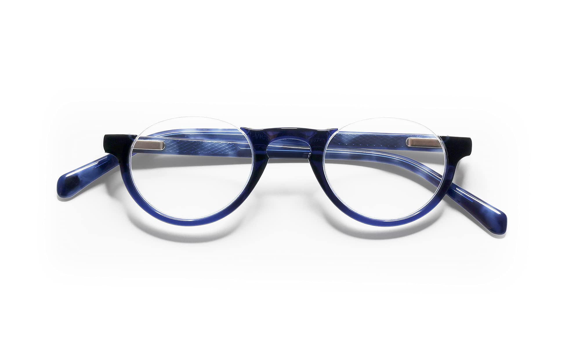 eyebobs - Vice Chair | Premium Reading Glasses for Men and Women | Half Rim Frame