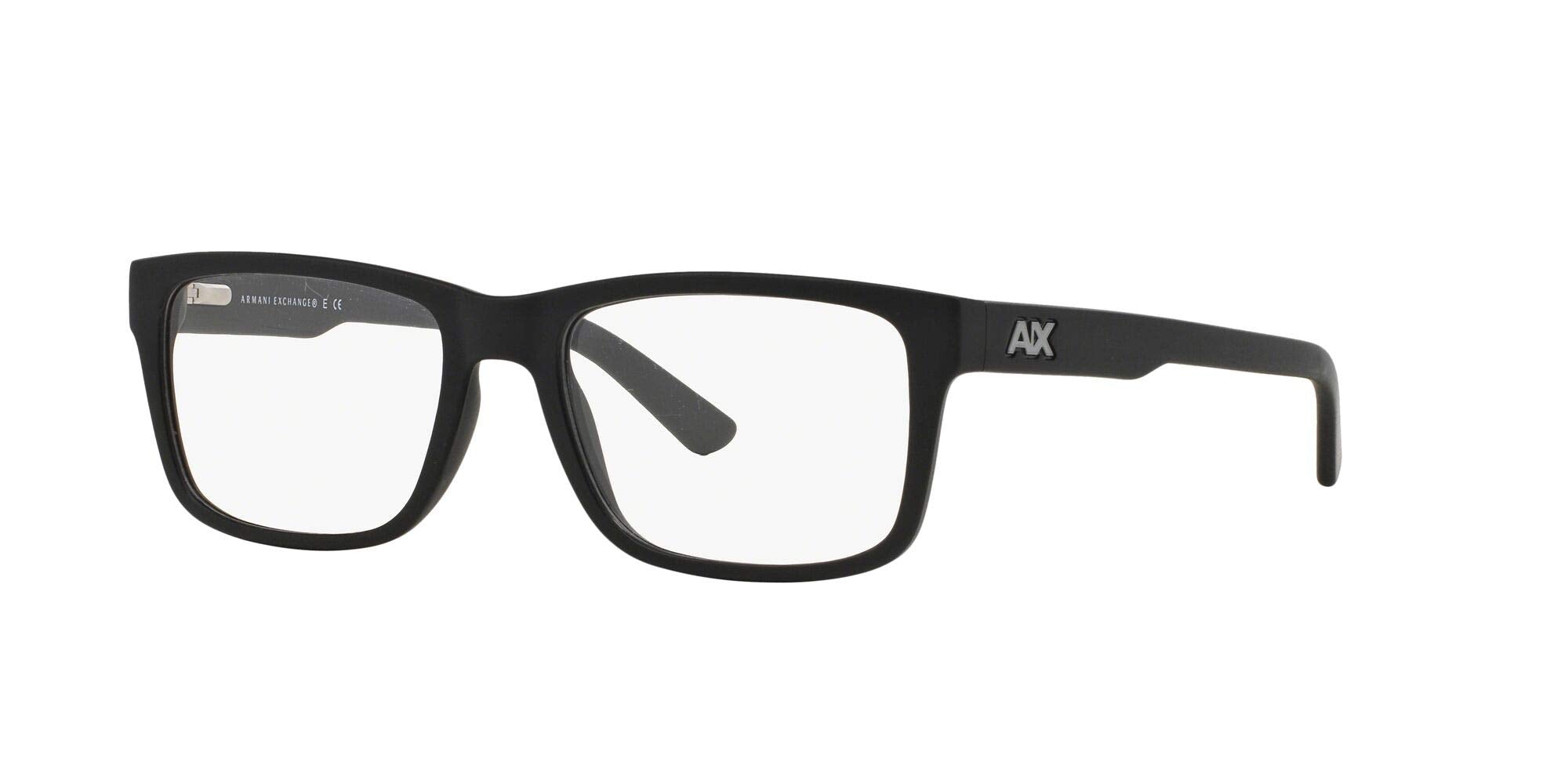 Armani Exchange mens Ax3016 Square Prescription Eyewear Frames